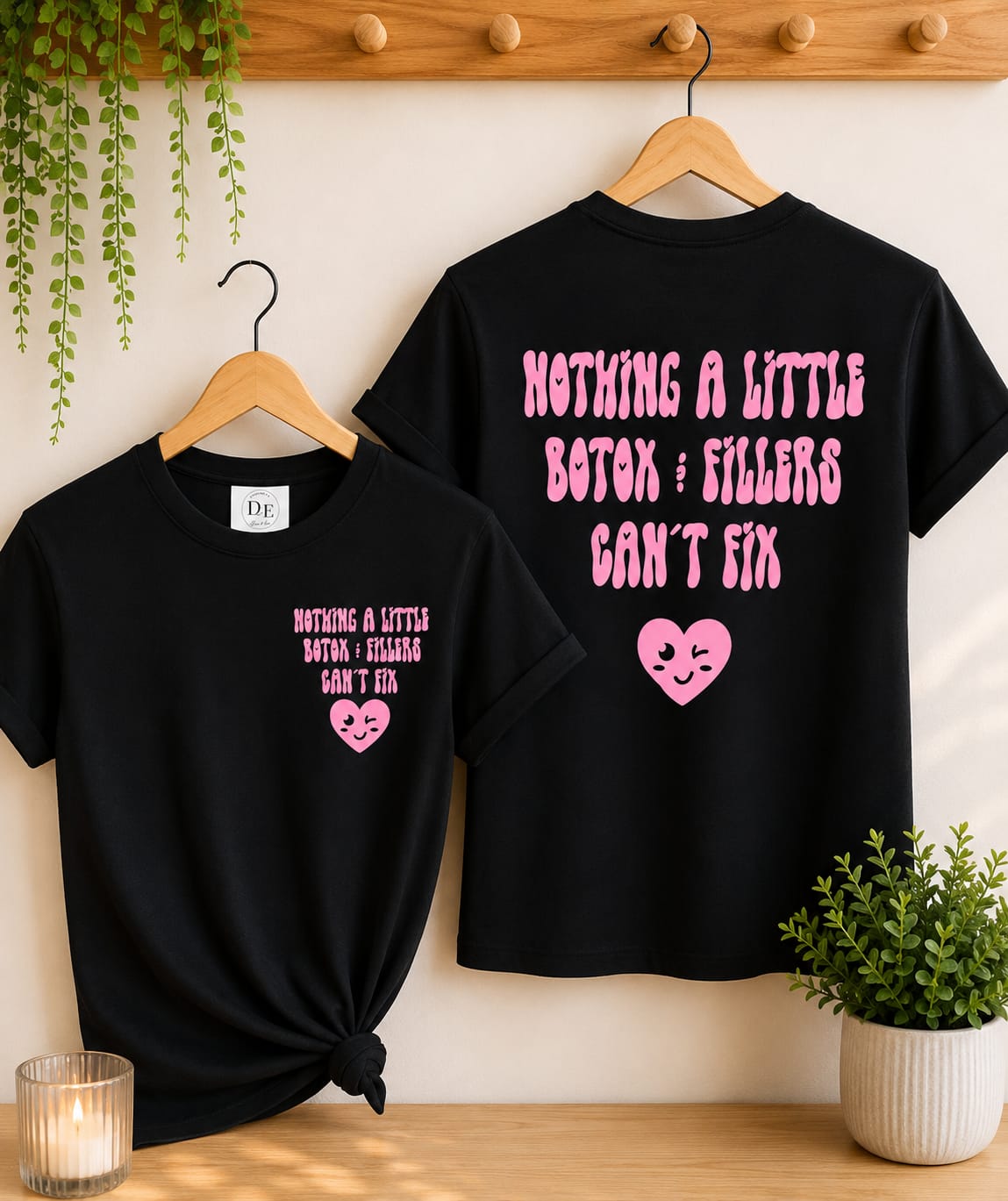 Designed by Dan and Em 100% cotton t-shirt