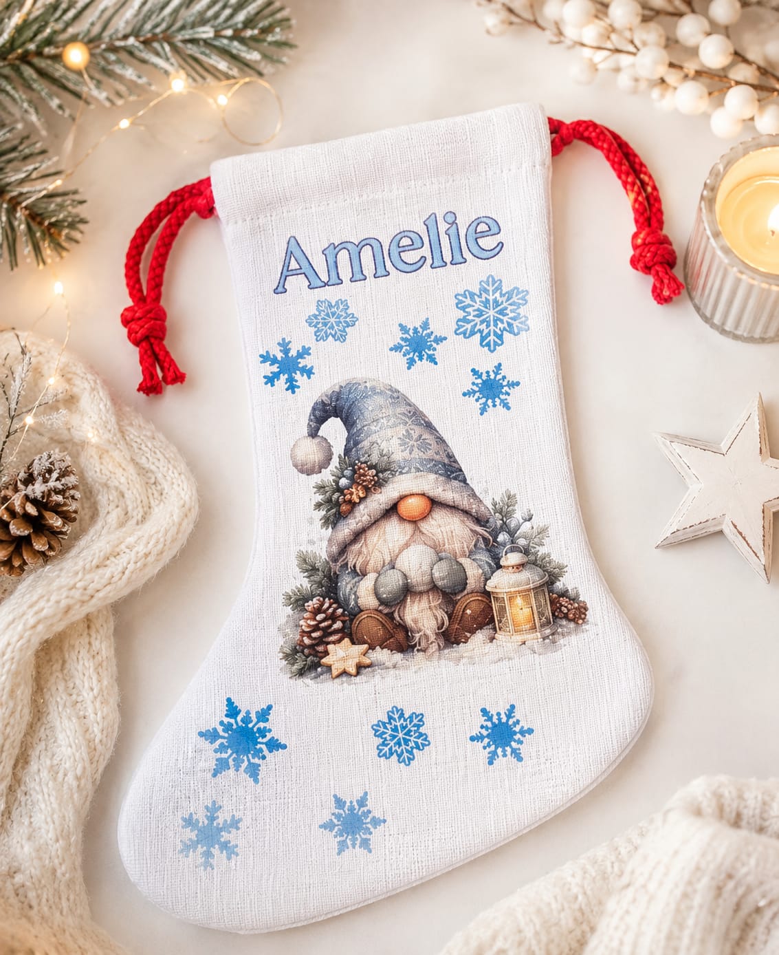 Personalised Christmas stocking