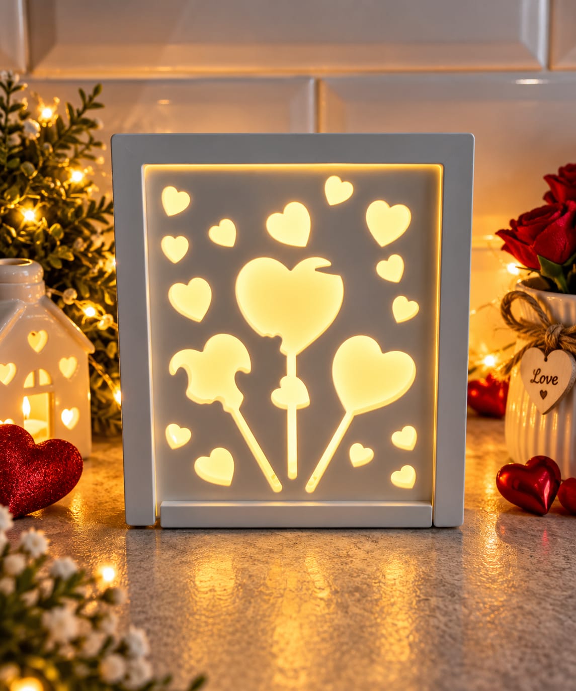 Eco resin Christmas decoration